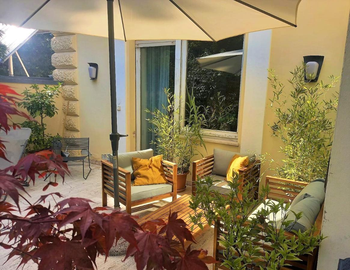 5-Zimmer-Appartement In Historischer Privatvilla, Meran Zentrum, Kostenloser Parkplatz 외부 사진