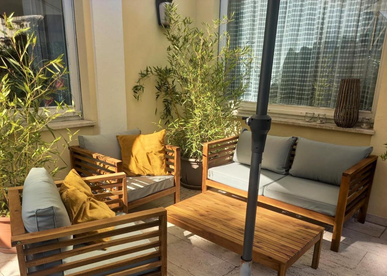 5-Zimmer-Appartement In Historischer Privatvilla, Meran Zentrum, Kostenloser Parkplatz 외부 사진