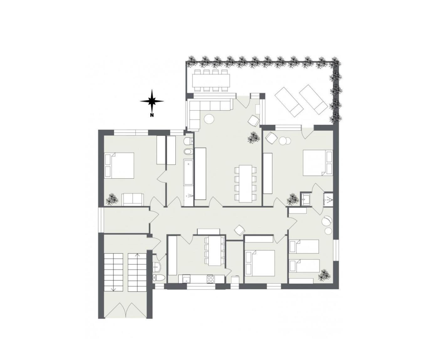 5-Zimmer-Appartement In Historischer Privatvilla, Meran Zentrum, Kostenloser Parkplatz 외부 사진