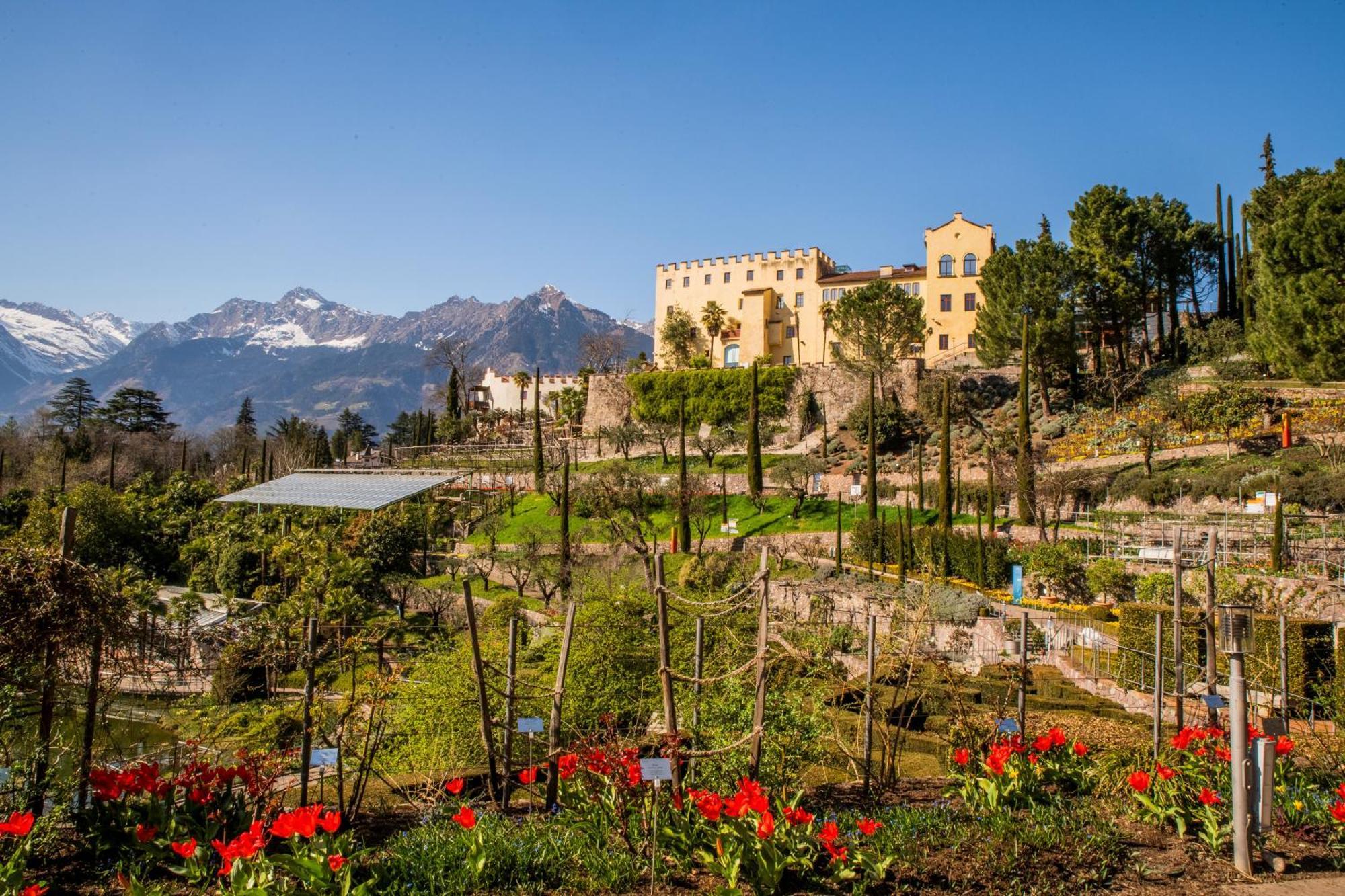 5-Zimmer-Appartement In Historischer Privatvilla, Meran Zentrum, Kostenloser Parkplatz 외부 사진